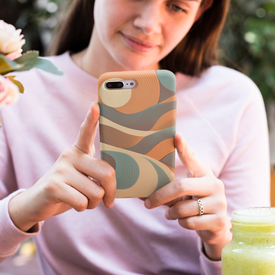 Retro Rolling Hills Touch Phone Case for Samsung