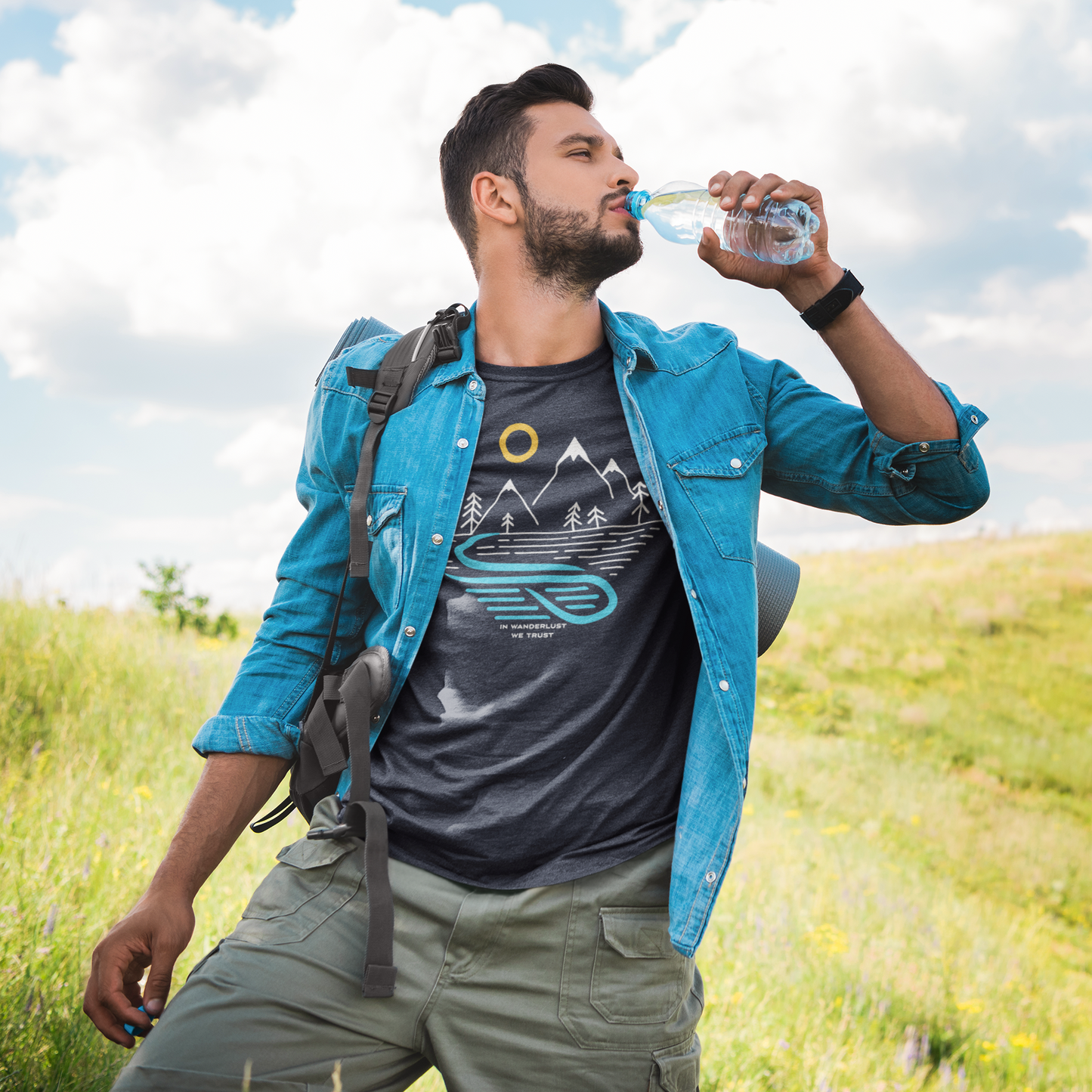 In Wanderlust We Trust Short Sleeve T-Shirt