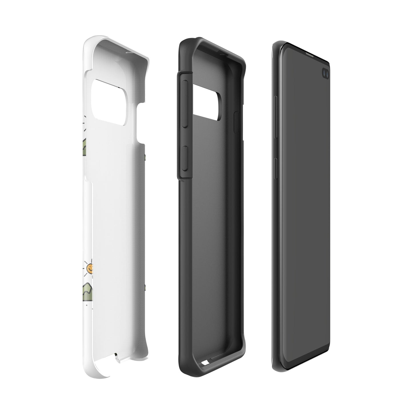 Mini Outdoors Mountain Pattern Tough Phone Case For Samsung®