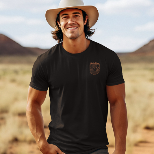 Alberta Proud Outdoors Embroidered Short Sleeve T-Shirt