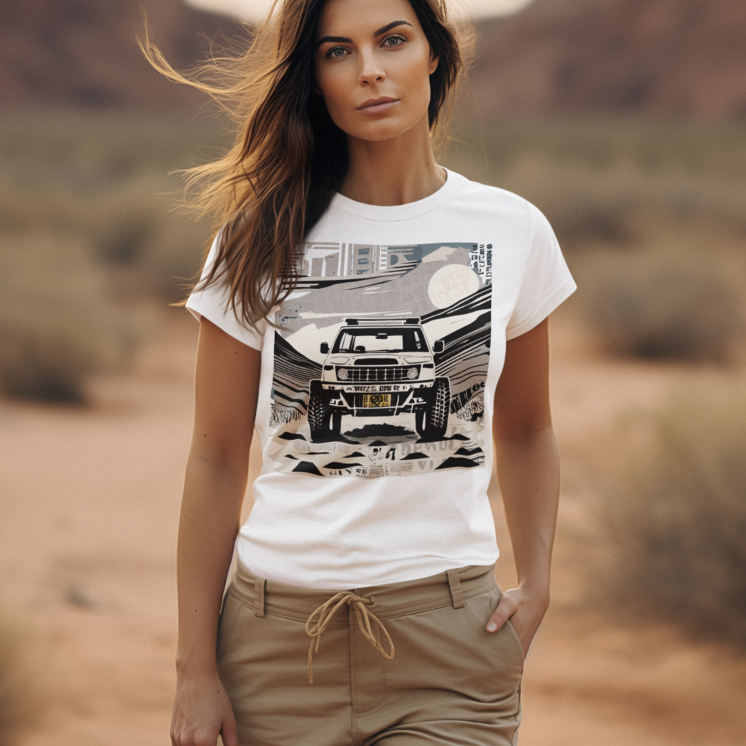 Newspaper Overlander 4x4 Short Sleeve T-Shirt