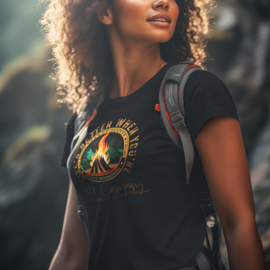 Wild Camping Short Sleeve T-Shirt