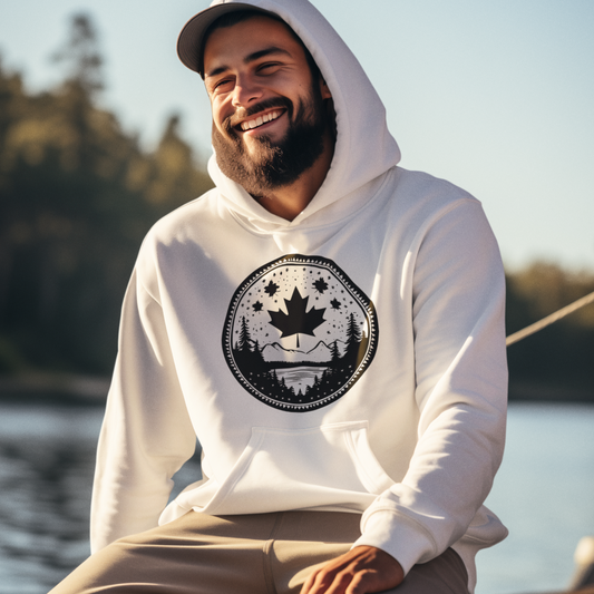 Wilderness Maple Leaf Graphic Hoodie
