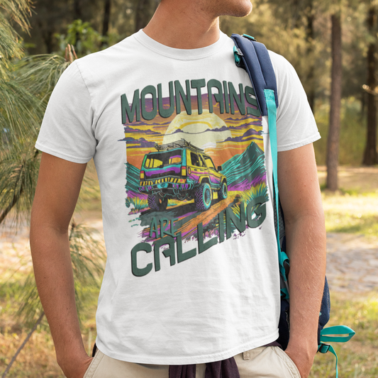 Mountains Are Calling Short Sleeve T-Shirt